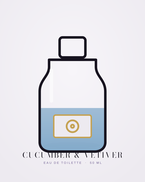 Cucumber & Vetiver — 50 ml — Eau de Toilette