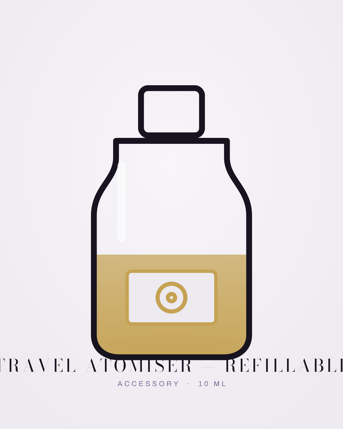 Travel Atomiser — Refillable — 10 ml — Accessory